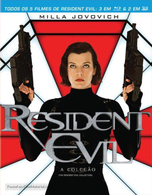 Resident Evil: Retribution - Brazilian Blu-Ray movie cover