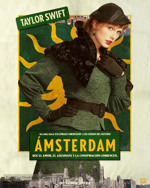 Amsterdam - Colombian Movie Poster