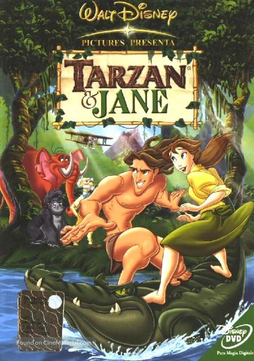 Tarzan &amp; Jane - Italian DVD movie cover