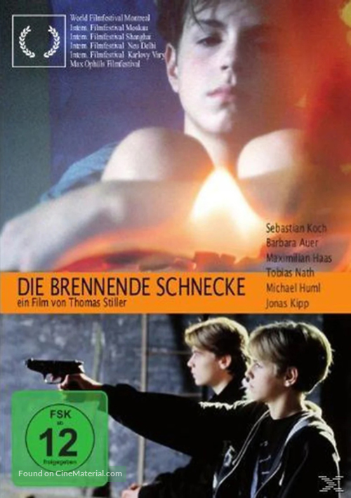 Die brennende Schnecke - German Movie Cover