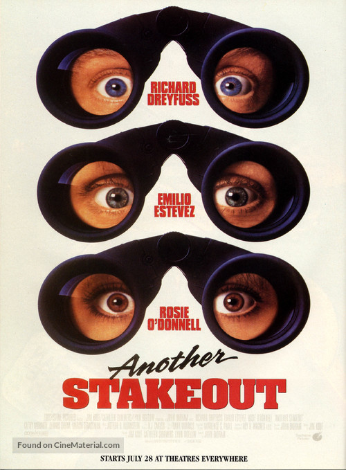 Another Stakeout - Advance movie poster