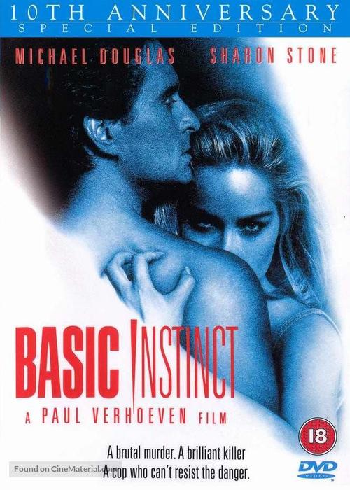 Basic Instinct - British DVD movie cover