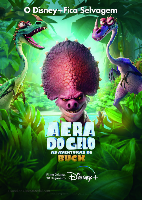 The Ice Age Adventures of Buck Wild - Brazilian Movie Poster