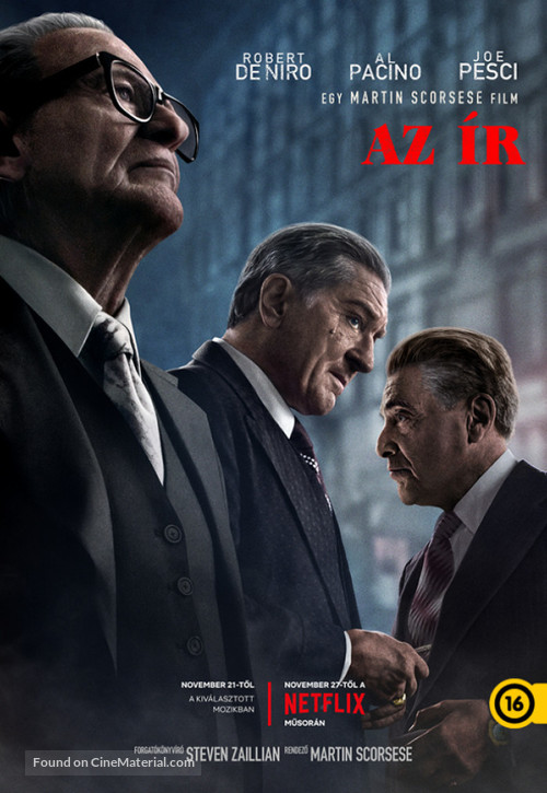 The Irishman - Hungarian Movie Poster