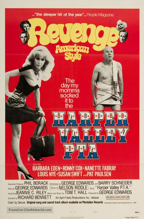 Harper Valley P.T.A. - Movie Poster