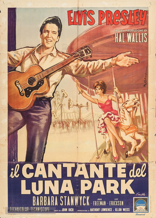 Roustabout - Italian Movie Poster