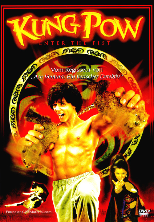 Kung Pow: Enter the Fist - German DVD movie cover