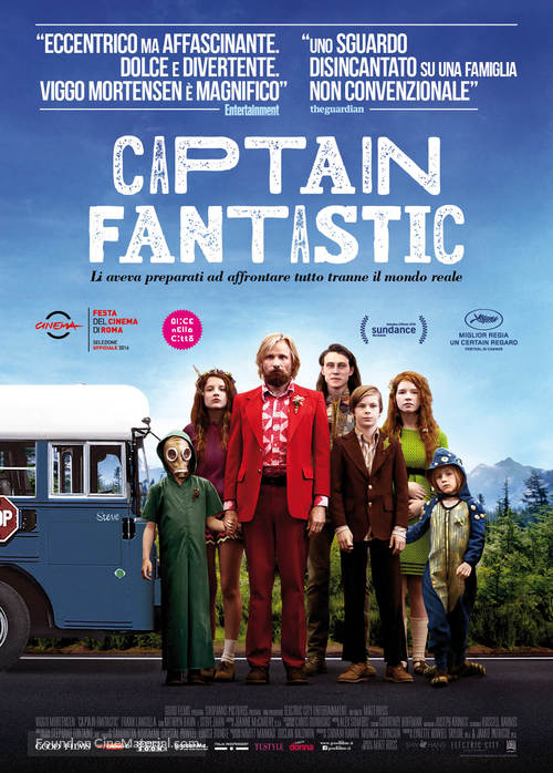 Captain Fantastic - Italian Movie Poster