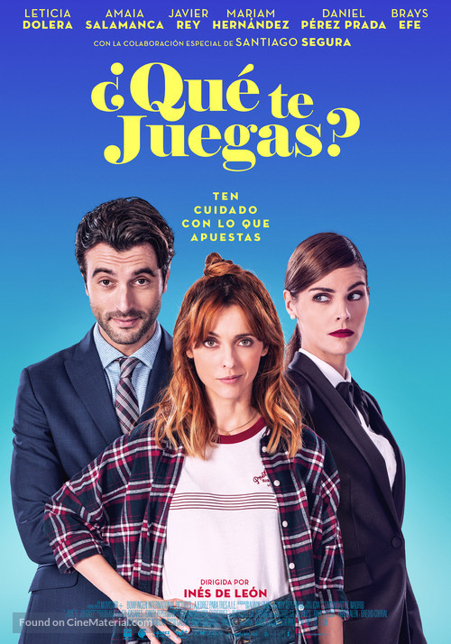 &iquest;Qu&eacute; te juegas? - Spanish Movie Poster