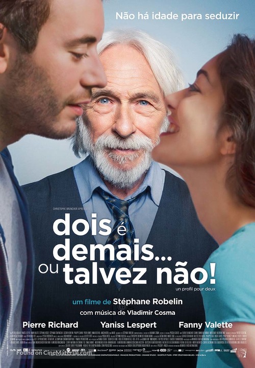 Un profil pour deux - Portuguese Movie Poster