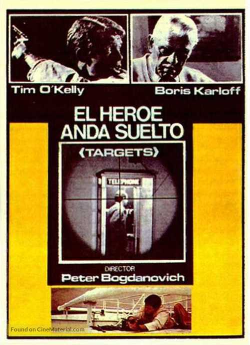 Targets - Spanish Movie Poster