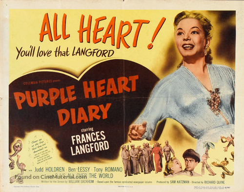 Purple Heart Diary - Movie Poster