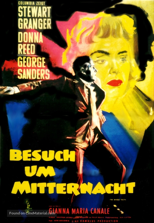 The Whole Truth - German Movie Poster