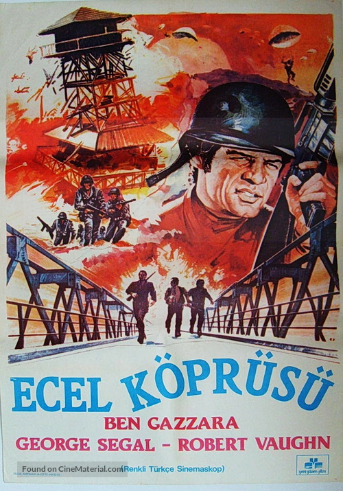 The Bridge at Remagen - Turkish Movie Poster