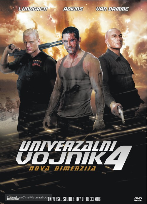 Universal Soldier: Day of Reckoning - Serbian DVD movie cover