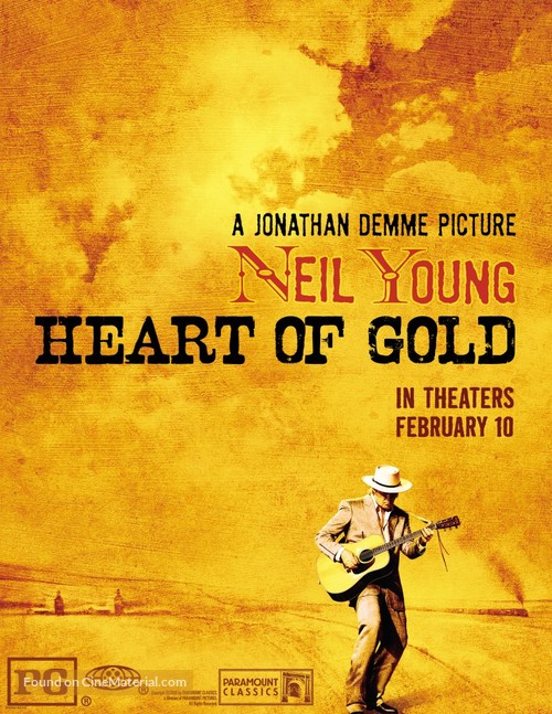 Neil Young: Heart of Gold - Australian Movie Poster