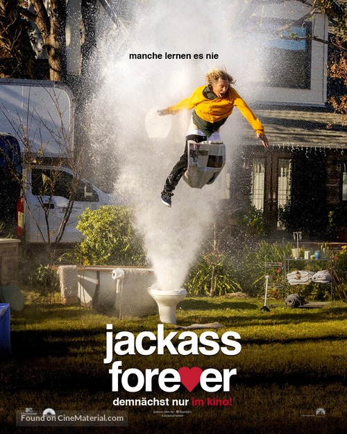Jackass Forever - German Movie Poster