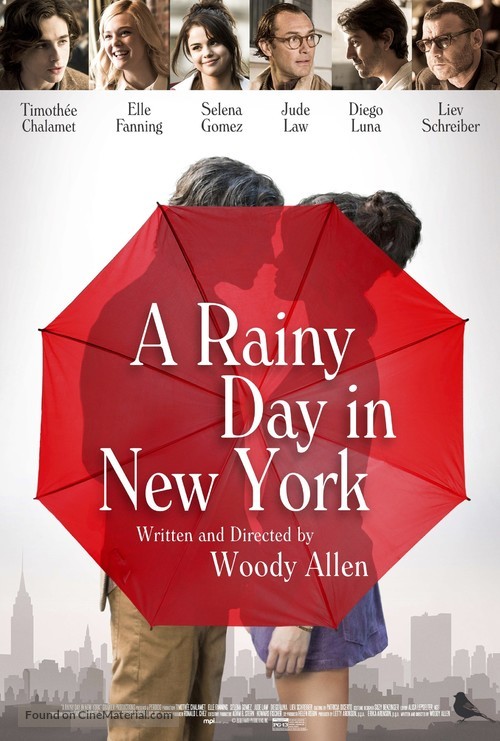 A Rainy Day in New York - Movie Poster