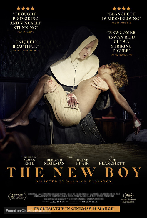 The New Boy - British Movie Poster
