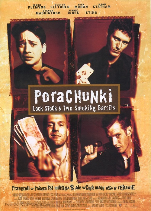 Lock Stock And Two Smoking Barrels - Polish Movie Poster