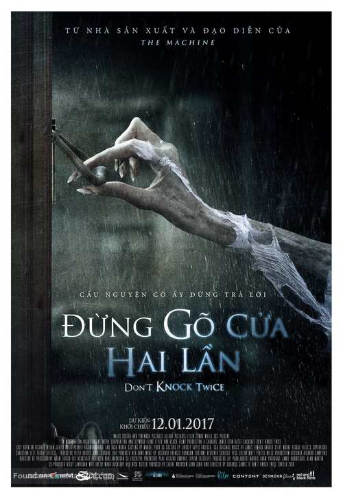 Don&#039;t Knock Twice - Vietnamese Movie Poster