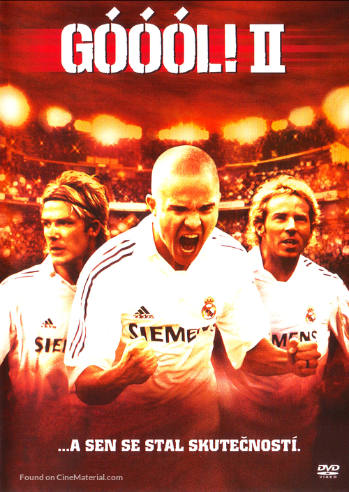 Goal! 2: Living the Dream... - Czech DVD movie cover