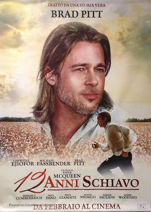 12 Years a Slave - Italian Movie Poster