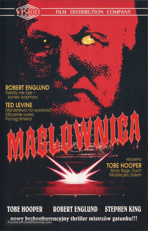 The Mangler - Polish Movie Cover