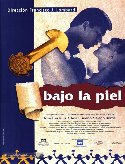 Bajo la piel - Spanish Movie Poster