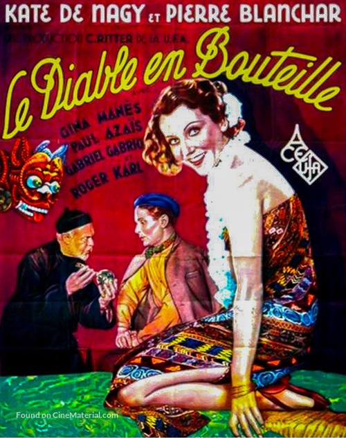 Le diable en bouteille - French Movie Poster