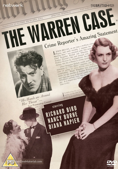 The Warren Case - British DVD movie cover