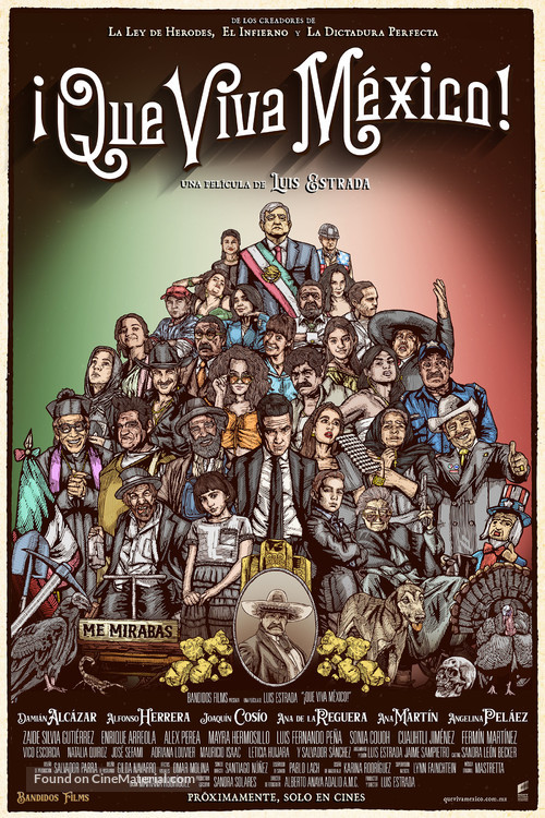 Que Viva Mexico Mexican Movie Poster ?v=1683960978