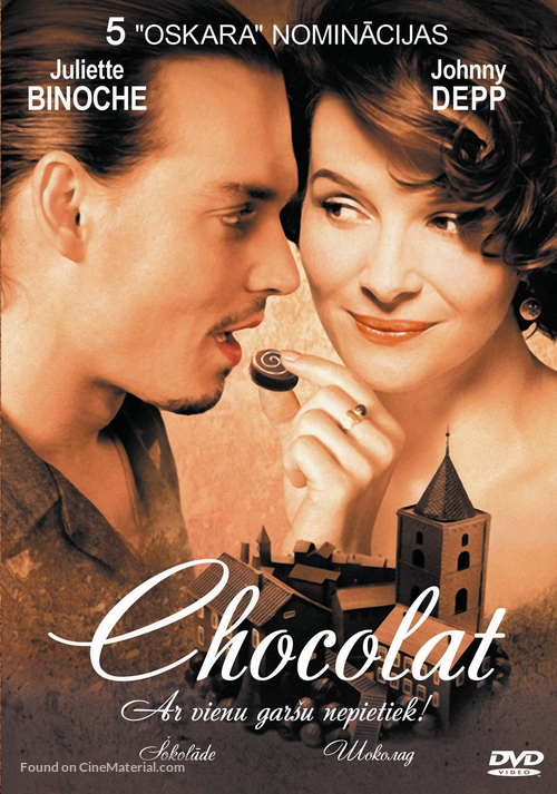 Chocolat - Latvian Movie Cover