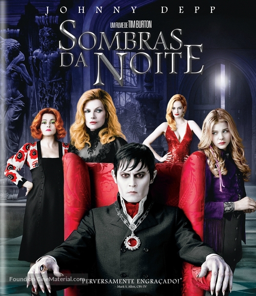 Dark Shadows - Brazilian Blu-Ray movie cover