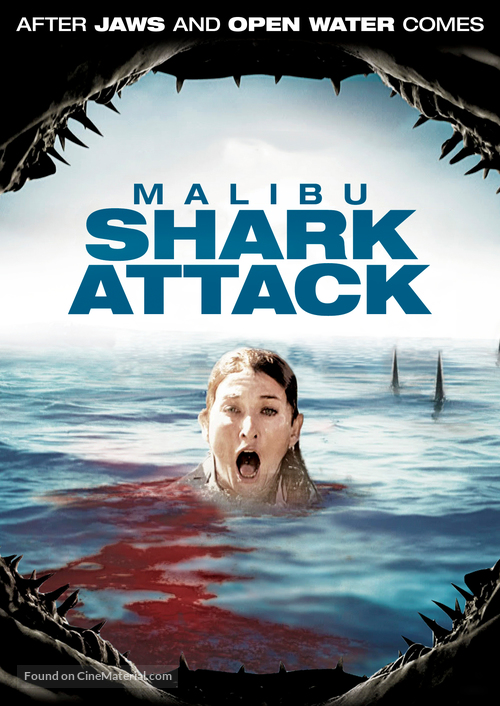 Malibu Shark Attack - Swedish DVD movie cover