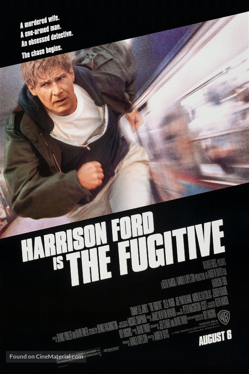 The Fugitive - Advance movie poster