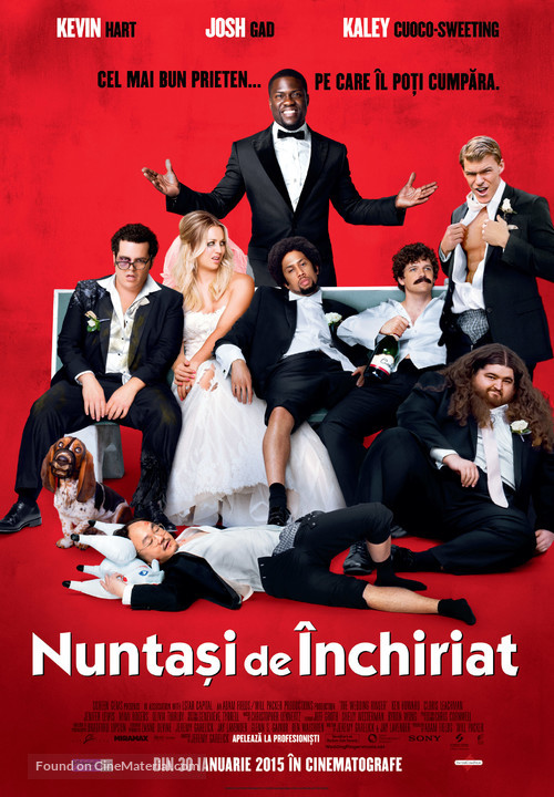 The Wedding Ringer - Romanian Movie Poster