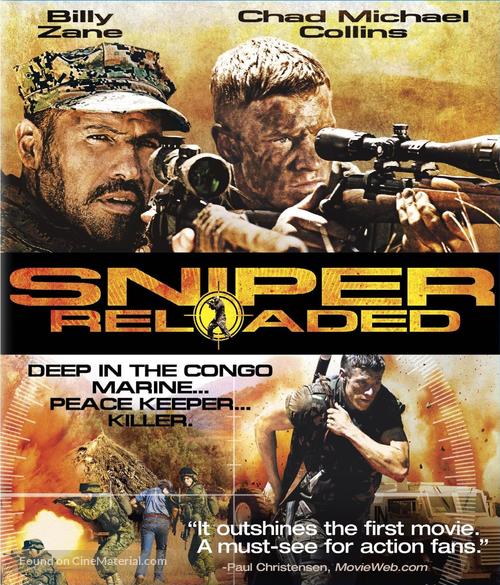 Sniper: Reloaded - Blu-Ray movie cover