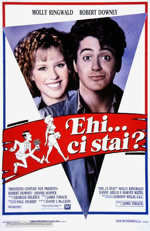 The Pick-up Artist - Italian Movie Poster