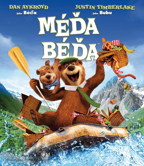 Yogi Bear - Czech Blu-Ray movie cover