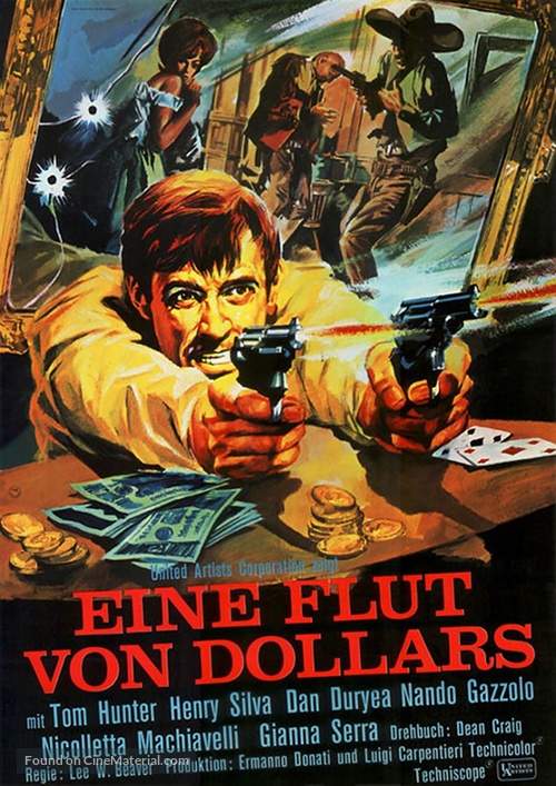 Fiume di dollari, Un - German Movie Poster