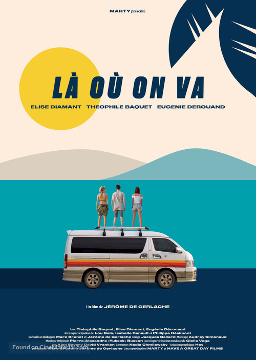 L&agrave; o&ugrave; on va - French Movie Poster