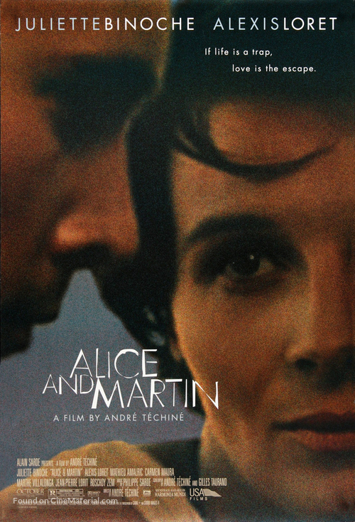 Alice et Martin - Canadian Movie Poster