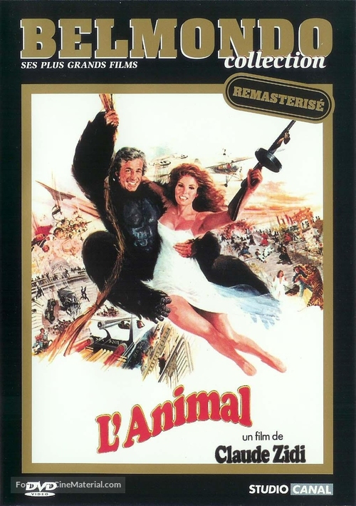 L&#039;animal - French DVD movie cover