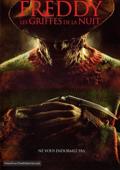 A Nightmare on Elm Street - French DVD movie cover