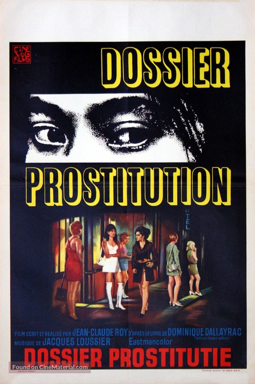 Dossier prostitution - Belgian Movie Poster