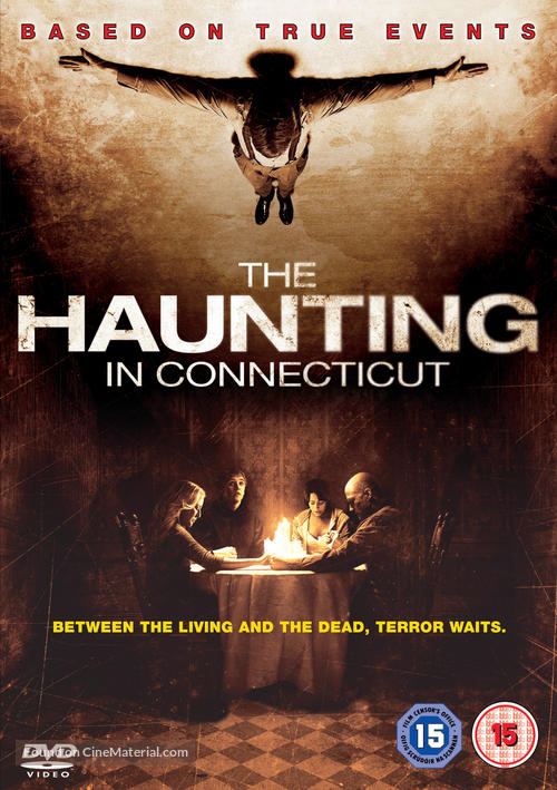 The Haunting in Connecticut - British DVD movie cover