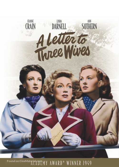 A Letter to Three Wives - DVD movie cover