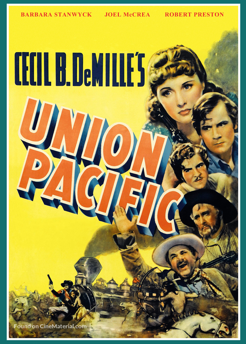 Union Pacific - German DVD movie cover