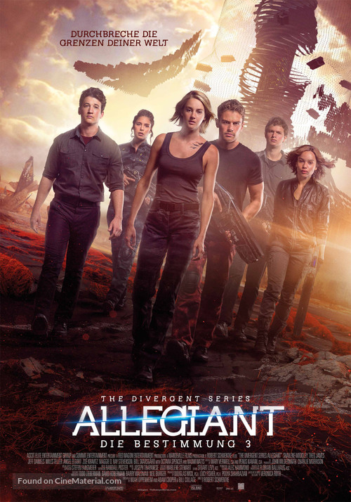 The Divergent Series: Allegiant - Swiss Movie Poster